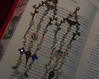 Blue & Green Fairy Garden Bookmark Add On