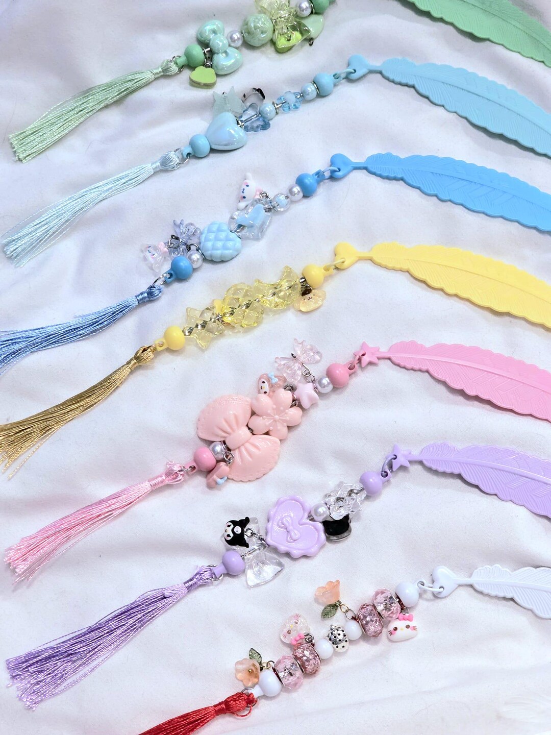 Cute Character Candy Bookmark - Etsy
