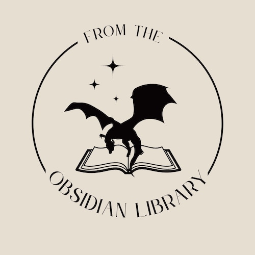 TheObsidianLibrary - Etsy