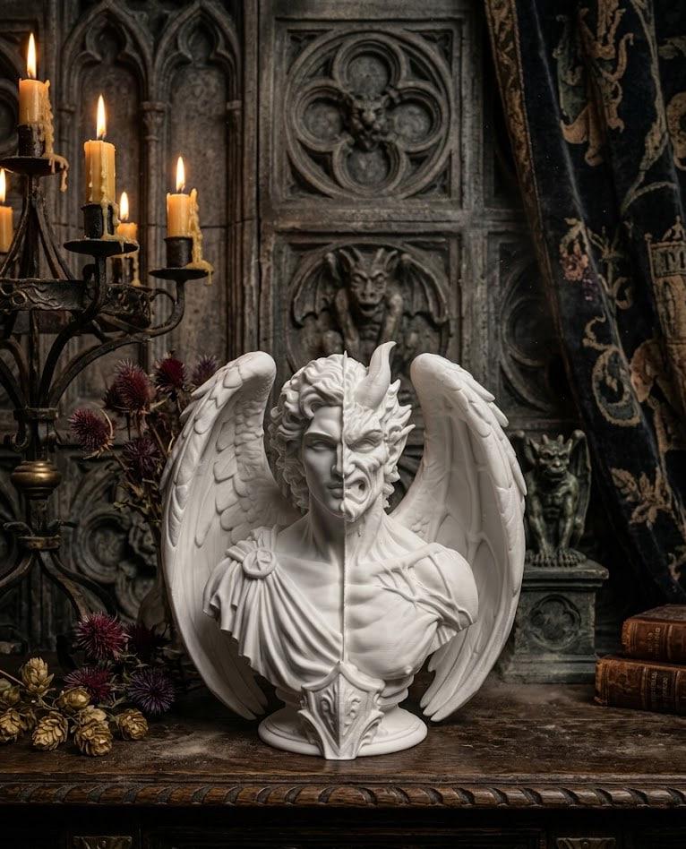 高品質 フローライト 天使の翼 手彫り ブラックスタンド付き Angels and demons statue - Etsy 日本