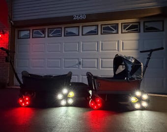 Veer Cruiser Wagon &Roll Stroller LED Wheel Lights With Remote