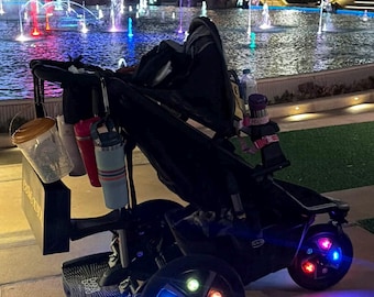 BOB All Terrain Pro Stroller LED Wheel Lights with Remote