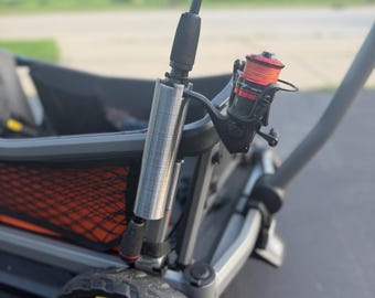 Veer Cruiser Wagon Fishing Pole Rod Mount Hanger Holder  Accessories For All Terrain, City, Standard, XL!