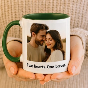 Tazza con foto personalizzata • Regalo per la fidanzata • Tazza con foto personalizzata • Regalo unico • Regalo per lui