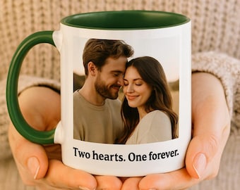Tazza con foto personalizzata • Regalo per la fidanzata • Tazza con foto personalizzata • Regalo unico • Regalo per lui
