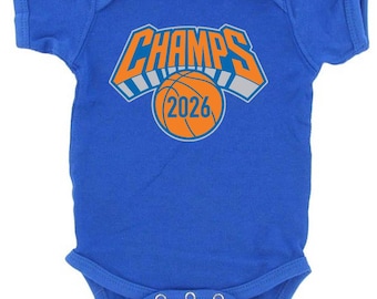 Jalen Brunson Knicks Champions Champs Creeper Romper One Piece BABY
