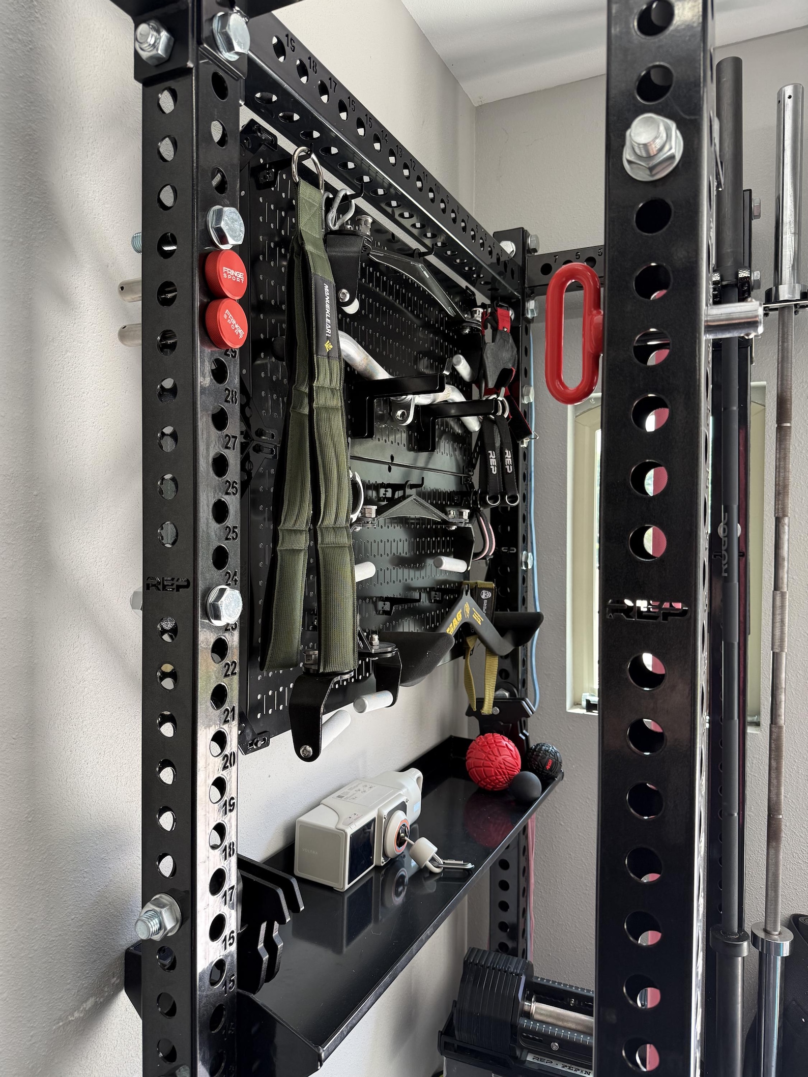 Wall Control Brackets for 3x3 Squat Rack | Fits Rogue & REP Racks ...