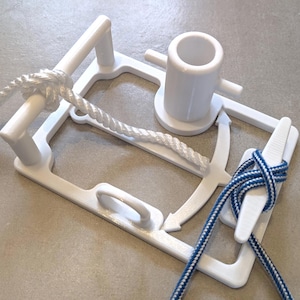 STL-Datei: Knotenbrett V2.0 für Sportbootführerschein | Optimiert für 3D-Druck | Design von 4K3DStore