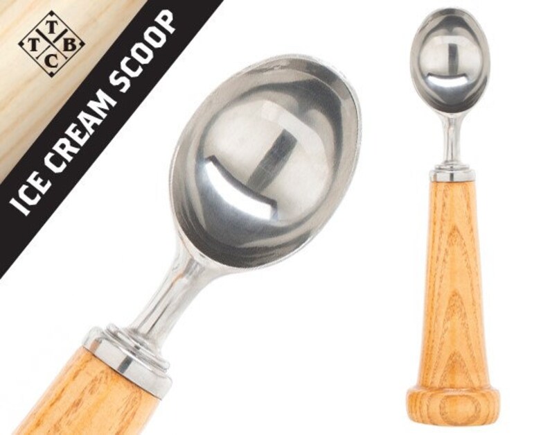 Baseball Ice Cream Scoop Baseball Bat Decor Baseball Bat Etsy