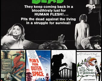 Classic Horror Movie Pack – Nosferatu, Night of the Living Dead (Digital Download)