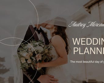 Wedding Planner Template | Checklist, Budget, Guest List, Timeline Organizer (Digital)