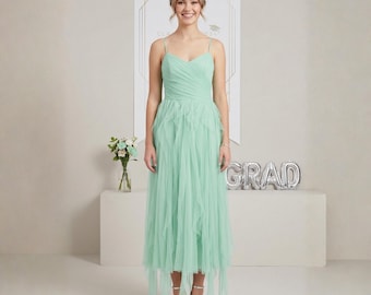 Patrón de costura en PDF para vestido de graduación de tul / Vestido de noche formal / Descarga instantánea