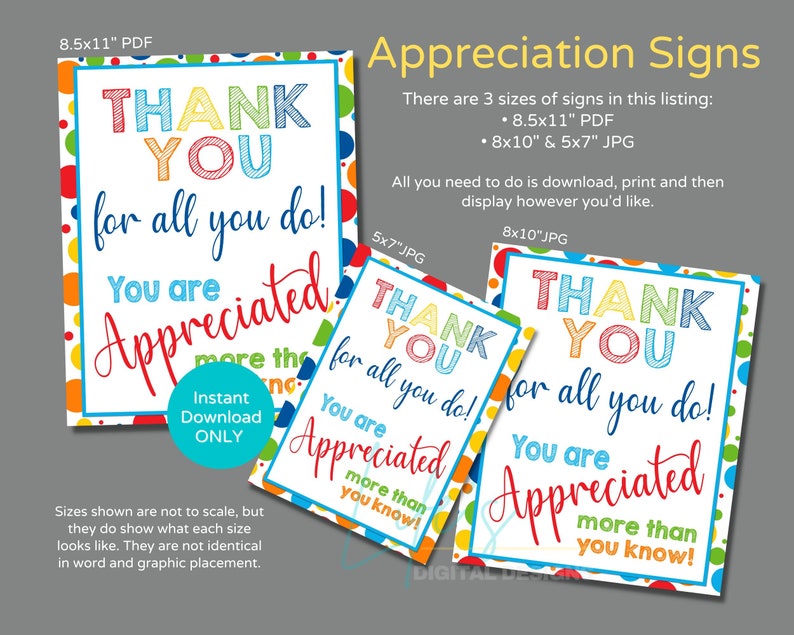 Administrative Professionals Day or Teacher Appreciation Week Etsy