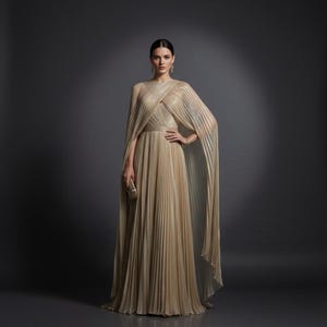 Pleated Dress Cape - Etsy