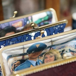 Personalize your Bridal Clutch Purse, Bridesmaid gifts with a Photo Lining For Personalization only image 7