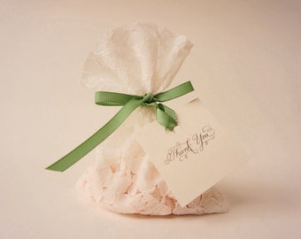 Baptism Favor Bags, Bridal Shower, Party Favors, Wedding Favors, Vintage Wedding, Custom Made Favors