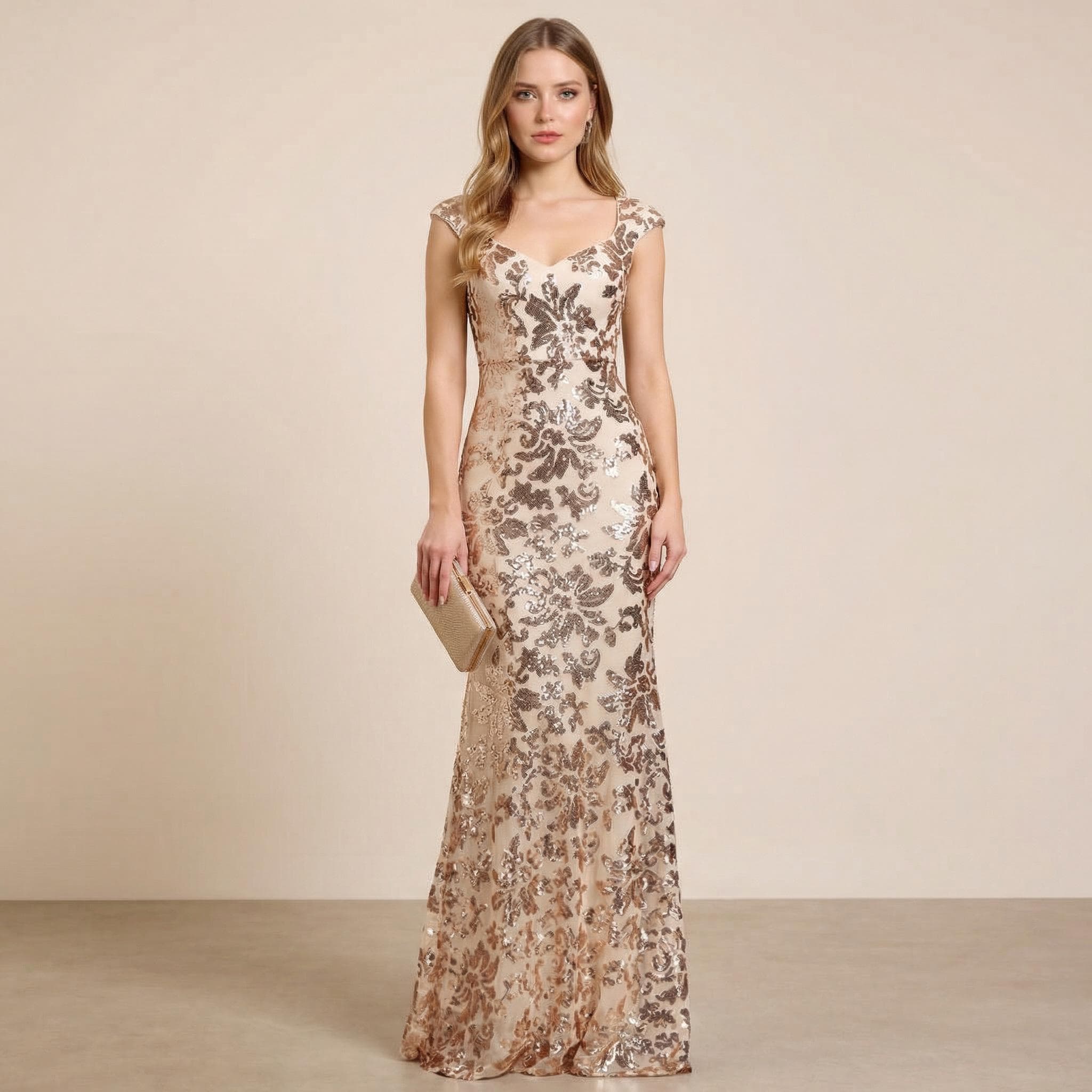 Rose Gold Champagne Wedding Dress - Etsy Rose Gold Champagne Wedding Dress - Etsy