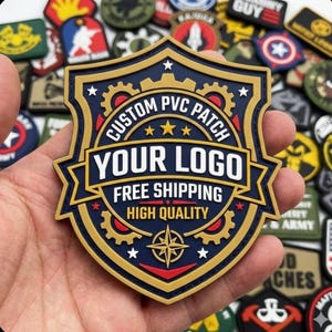 Naszywki z PVC | Logo 2D/3D, Sprzęt taktyczny