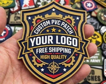 Custom PVC Patches | 2D/3D Logo, Tactical Gear