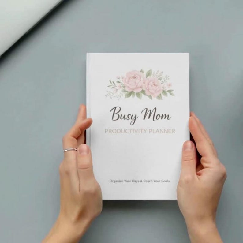 Busy Mom Productivity Planner Printable | Daily & Weekly Family ...
