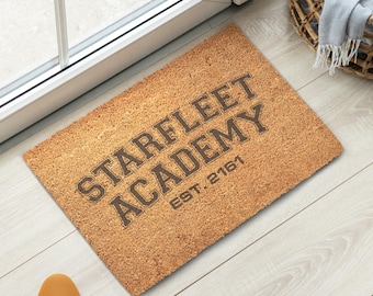 Sternenflotten-Akademie Kokos Fußmatte, Sci-Fi Willkommensmatte