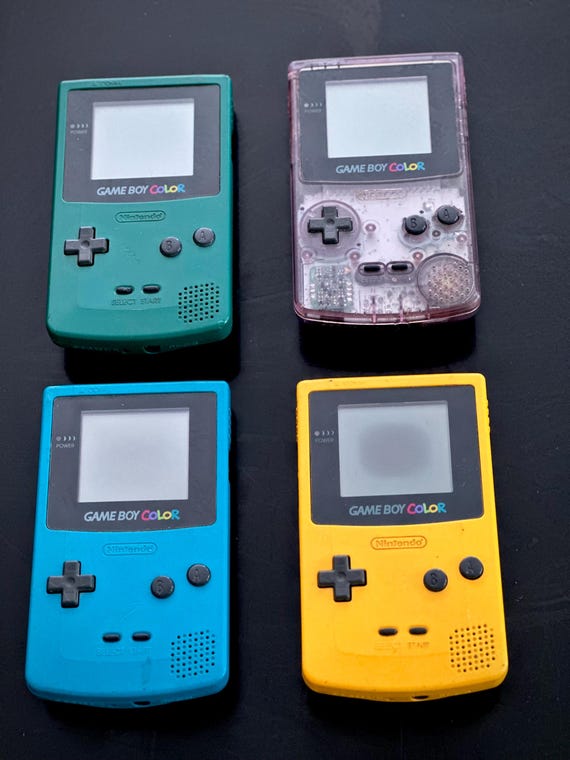 Vintage Nintendo Gameboy & Gameboy Color, 1990s Originals - Etsy