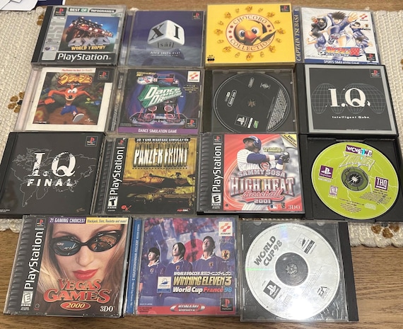 Classic PS1 Games | Tested & Working Perfectly - Etsy