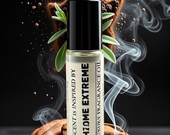 Luxus Herren Parfümöl Roll-On - würziger, rauchiger Kakao & Weihrauch Duft (10ml)