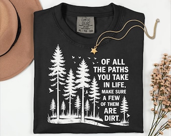 Comfort Colors® Wald thematisches Shirt, Kiefern Bäume Shirt, Abenteuer Shirt, Natur Liebhaber Geschenk, Camping Geschenk Shirt, Wald Shirt, Outdoor Shirt