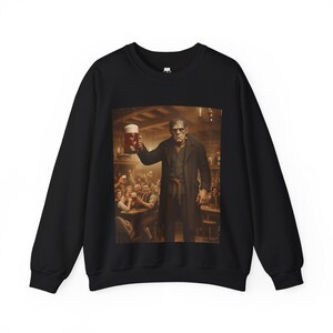 Toastmaster Frankenstein Beer Shirt, Vintage Horror Graphic T-Shirt, Unisex T-Shirt, Comfort Colors, Gildan 18000 image 3
