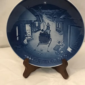 Bing & Grondahl Copenhagen Porcelain White Christmas 1979