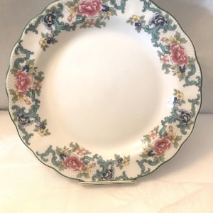 Royal Doulton Floradora Green Salad Plate TC1127