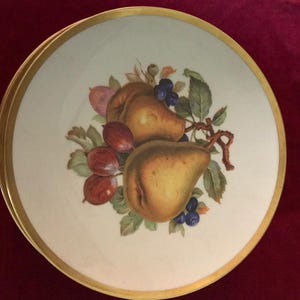 Vintage 1950&#39;s Mitterteich Bavaria Germany Dessert Plate