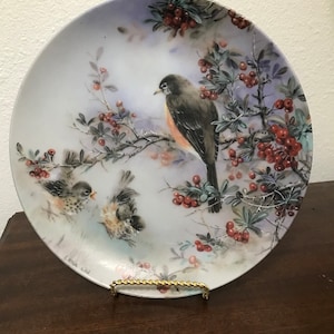 Lena Liu Collectible Plate &quot;Delicate Accord&quot; From Bradford Exchange