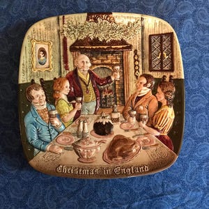 Royal Doulton Christmas Plate John Beswick  Christmas in England
