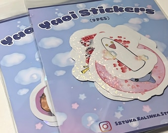 Yaoi Die Cut Sticker Set