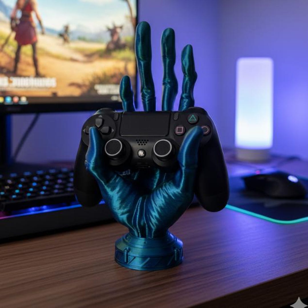 Gaming Controller Stand | Alien Hand Cell Phone - Etsy