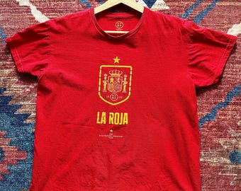 Spain Y2K La Roja World Cup XS Tee