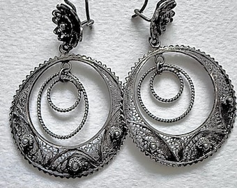 Vintage Hoop Earrings