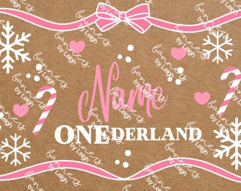 ONEderland Editable Canva Party Banner Template | Customizable Design