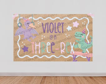 Dinosauri Ginnastica - Girly Three-Rex