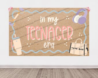 Modello di banner scaricabile per adolescenti per Canva