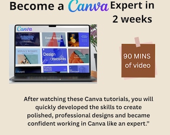 Masterclass Canva : cours en ligne avec tutoriels pas à pas (formation numérique)