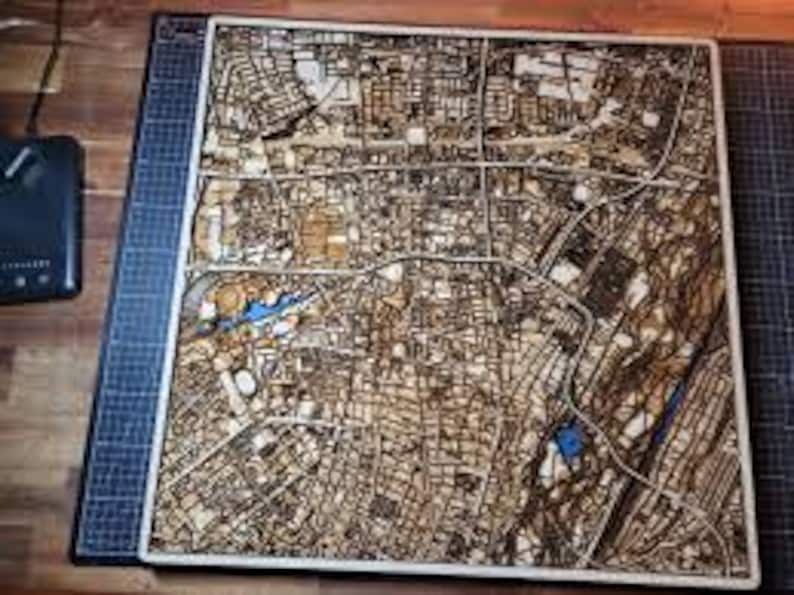 City Map Bundle: Minimalist World Maps, Topographic Designs (digital ...