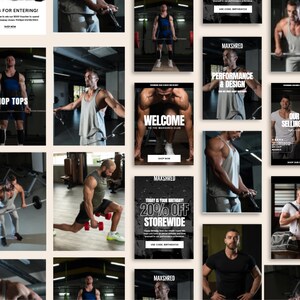 Canva Email Templates Digital Download Collection Professional Marketing Resources Beauty Newsletter Designs Skincare Promotion Materials Fitness Email Templates Retail Business Collection Marketing Tools Package Business Growth Resources