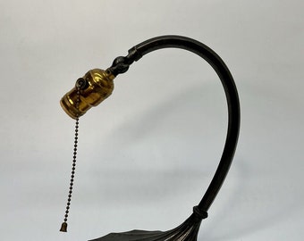 Antique elegant castiron desk accent lamp 1900’s