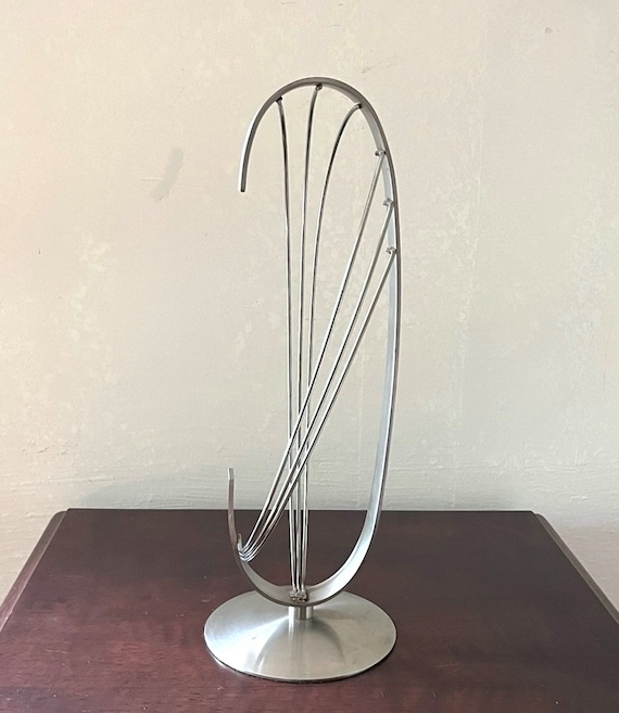 Modernist Abstract Metal Sculpture 1970’s Original Modern Art
