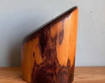 Vintage Mid Century Don Shoemaker Cocobolo Bookend Señal Mexico