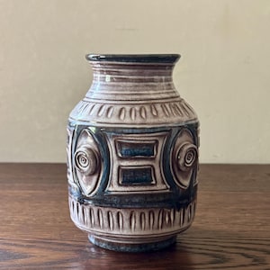 Vintage Italian MCM Aldo Londi Era Ceramic Bitossi Raymor Vase