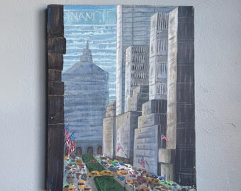 Original Downtown Painting Titled “Big A” By E.A. Smith
